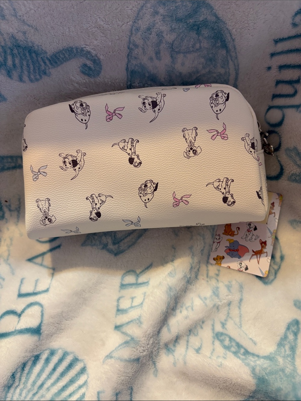 101 Dalmatians Primark leather White Cosmetic Bag - Picture 2 of 5